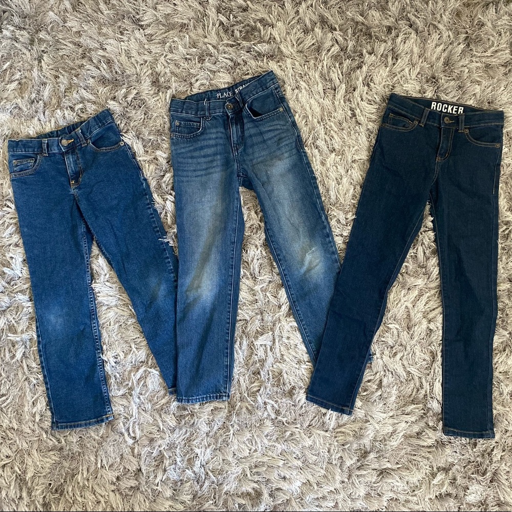 3 Boys jeans size 8